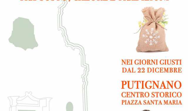 Putignano, Natalino: nel centro storico un Natale di gastronomia e tradizioni